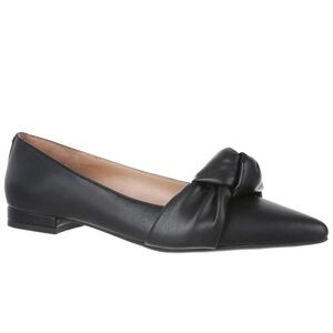 Sam & Libby Laurena Ballet Flats Vegan Black Comfort Shoes Womens Size 8